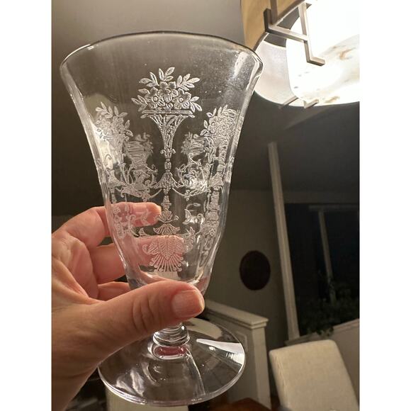 Morgantown Ice Tea Glassware in Mayfaire Pattern - Picture 4 of 8